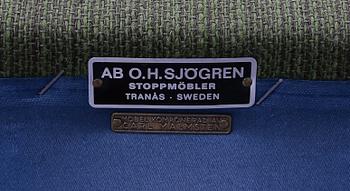 SOFFA, "Samsas", Carl Malmsten, AB O.H. Sjögren, Tranås, 1900-talets andra hälft.