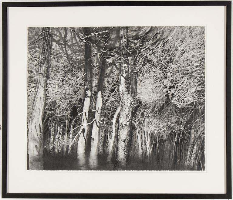 ROJ FRIBERG, blyerts på papper, signerad Rf. och daterad 73.