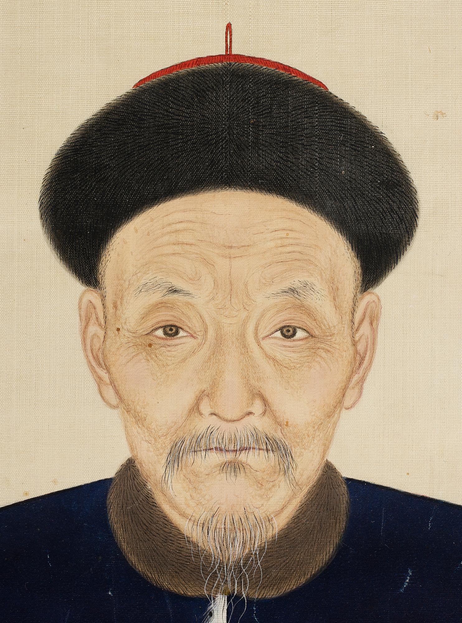 MÅLNING, Kina, omkring 1900.