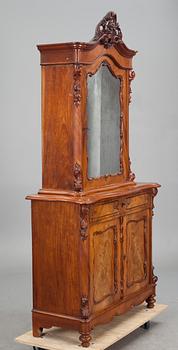 SPEGELSKÅP, nyrokoko, 1800-tal.