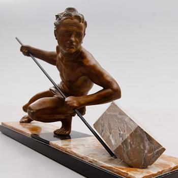 SKULPTUR, brons, 1930-/40-tal.