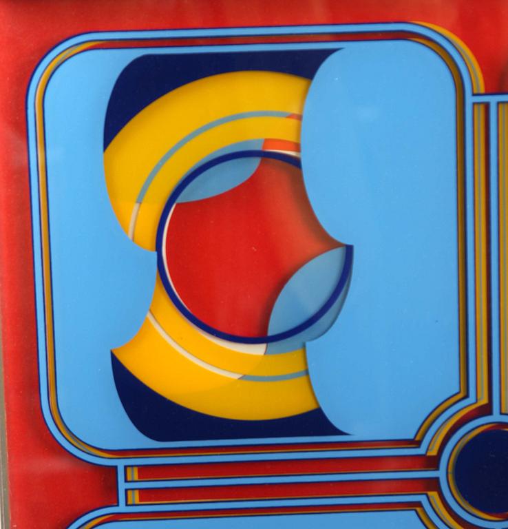 BECK & JUNG (HOLGER BÄCKSTRÖM & BO LJUNGBERG). SKULPTUR, plexiglas. Sign o dat 1974, numr 34/50.