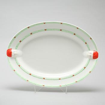 A christmas porcelian tableware set of 37 pcs by Rörstrand from the latter half of the 20th century.
