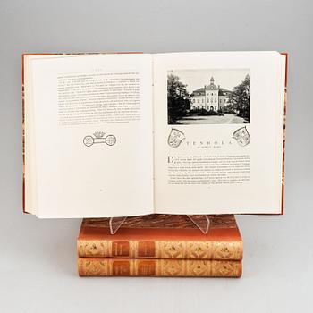 A 3-volume book set "Herrgårdar i Finland" (Mansions in Finland), Söderström & C:o Förlagsaktiebolag, Helsinki 1928-30.