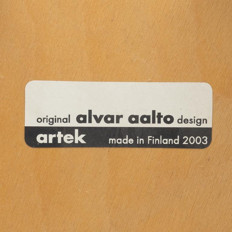 Alvar Aalto, children's chairs, 4 pcs, Artek, Finland.