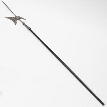 A halberd, probably 19th century.
