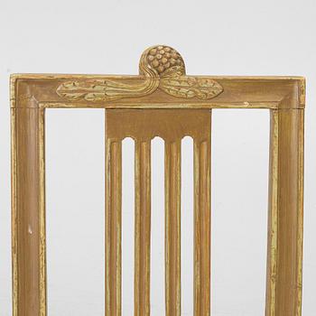 Chair, Gustavian, late 18th century.
