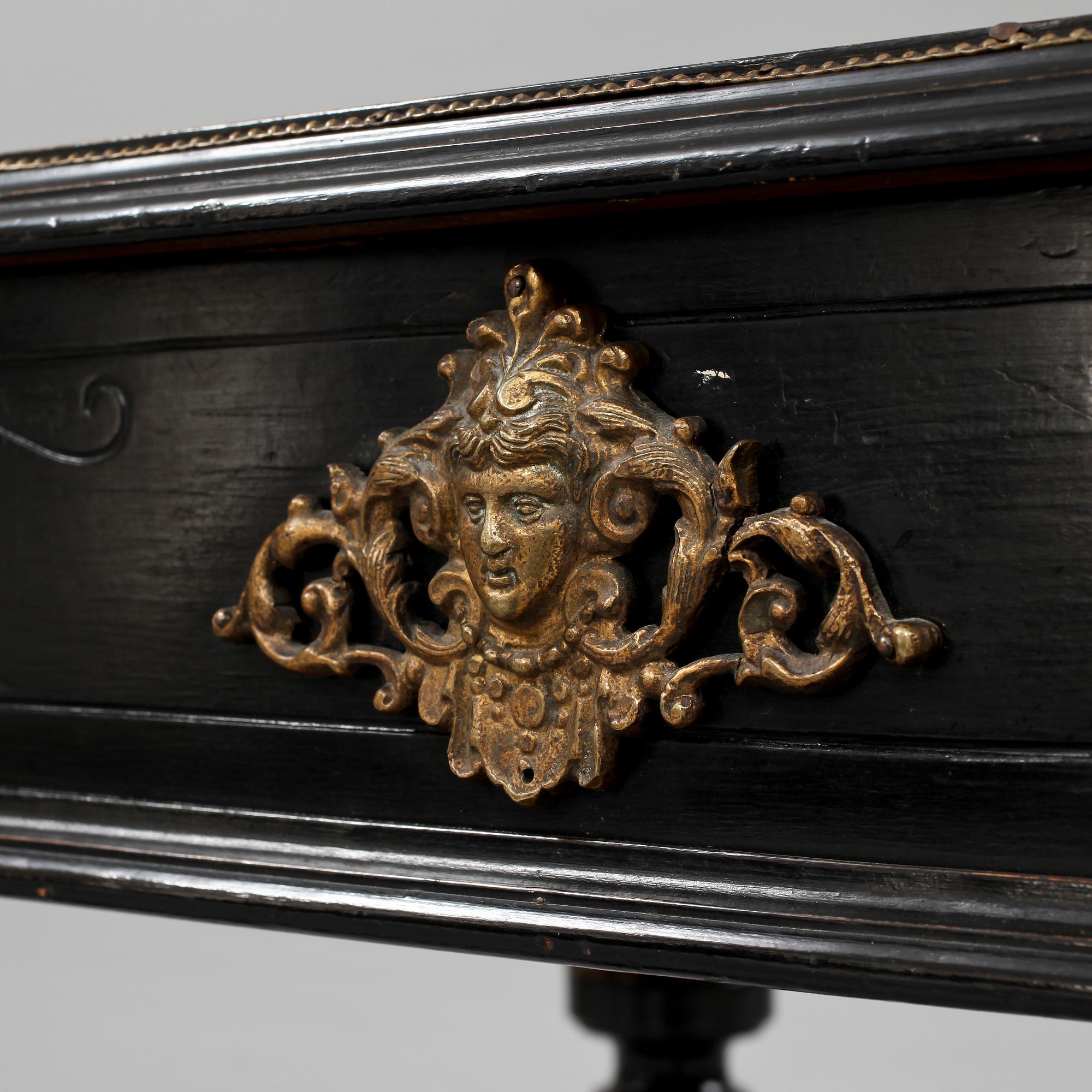 SALONGSGRUPP, 7 delar, nyrenässans, 1800-talets fjärde kvartal.