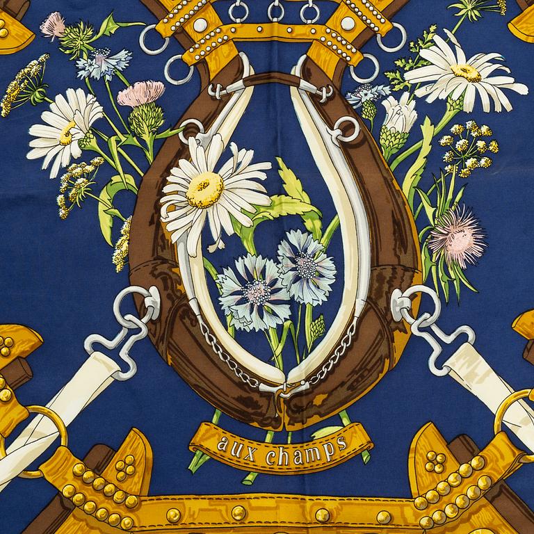 Hermès, scarf, "Aux Champs".