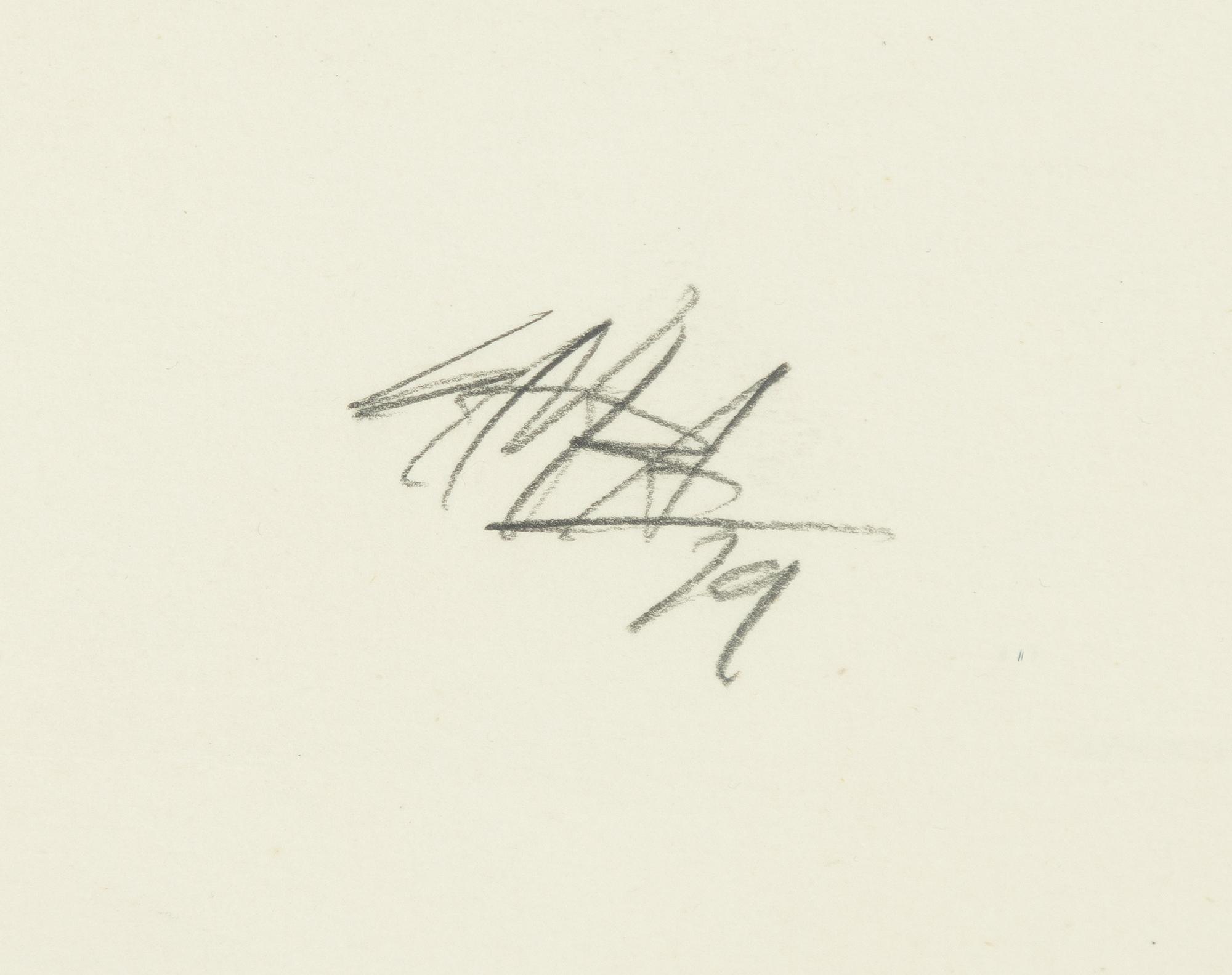 Antonio Saura, Utan titel.