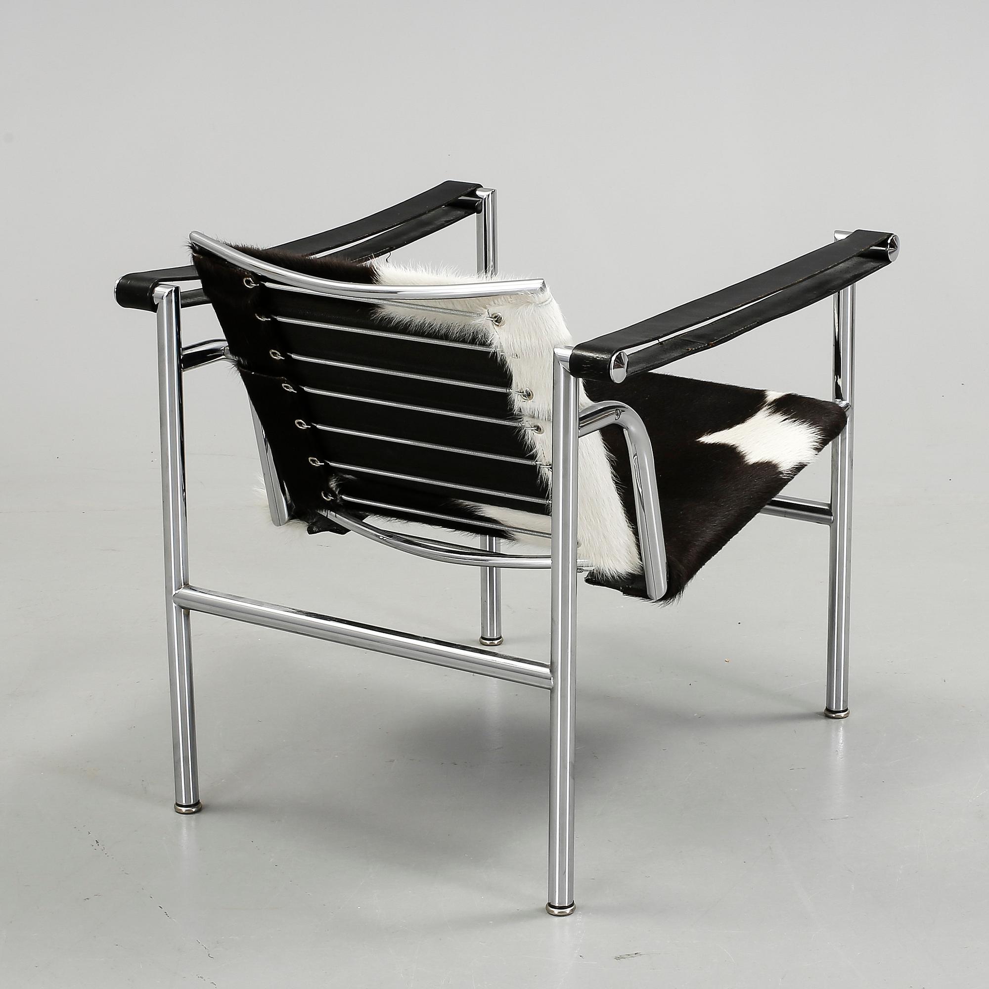 KARMSTOL, "LC-1", Le Corbusier, Cassina, Italien.