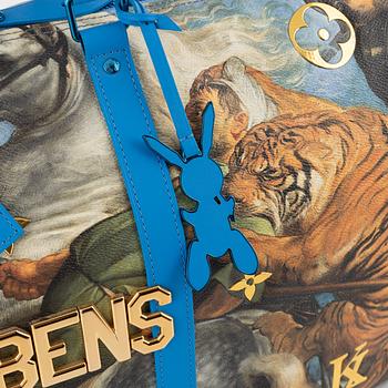 Louis Vuitton X Jeff Koons, weekendbag, Masters Collection "Rubens Keepall Bandouliere 50".