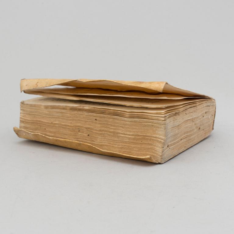 BOOK, Printed in Paris, 1572.