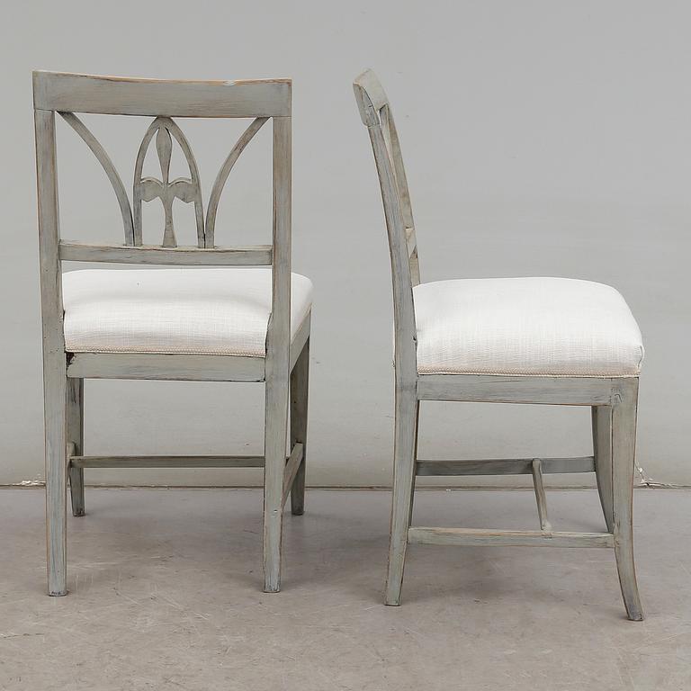 STOLAR, 4 st, empire, 1800-talets första hälft.