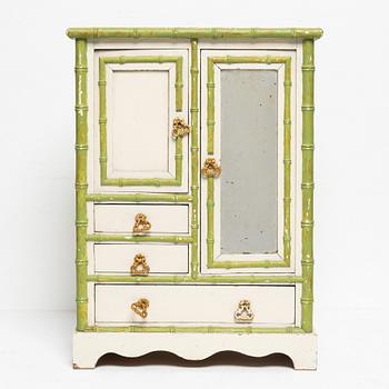 Doll's wardrobe, first half of the 20th century.