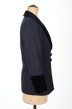 An Yves Saint Laurent jacket, around 1979/1980.