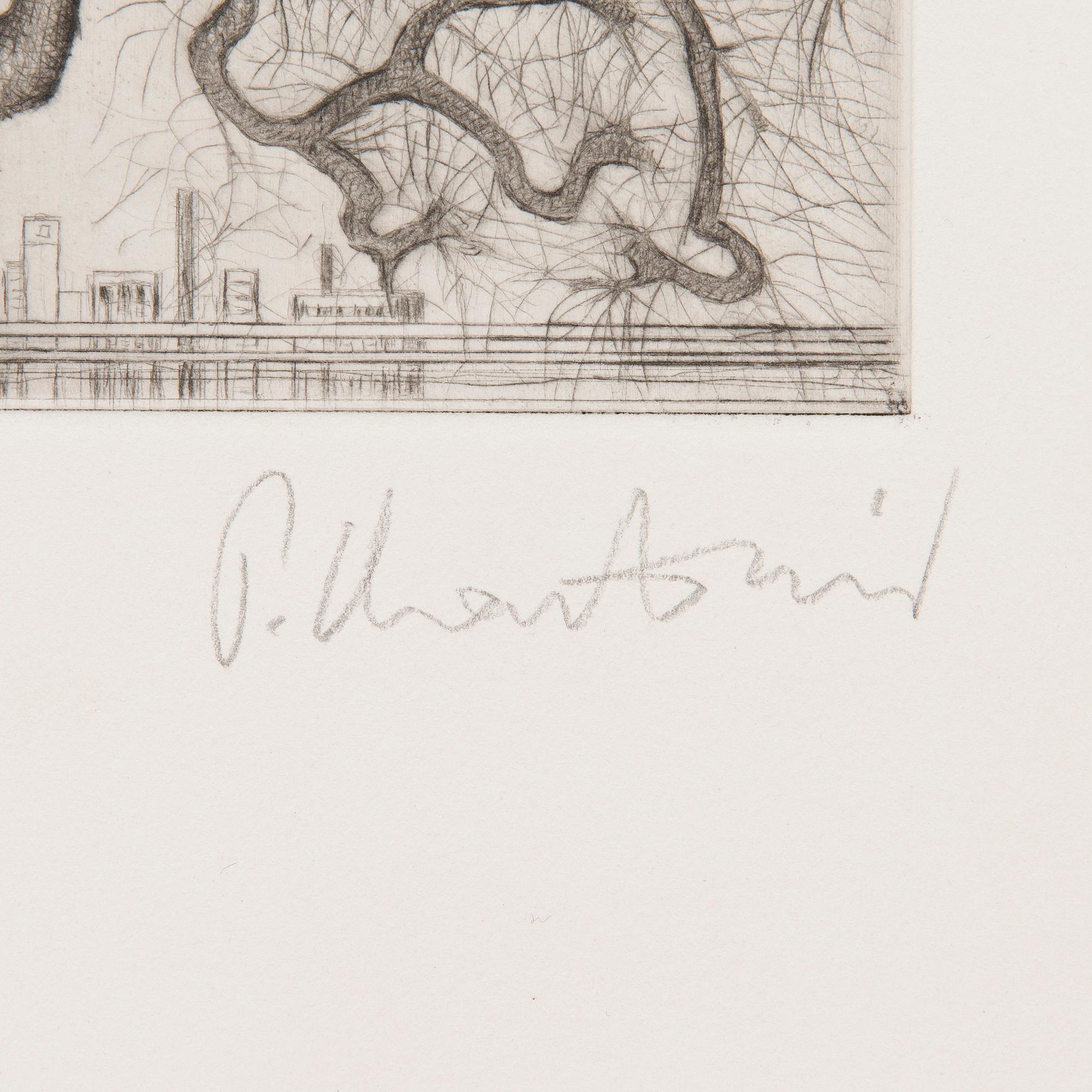 Grafikmapp, René Char, "Le monde de l'art n'est pas le monde du pardon".