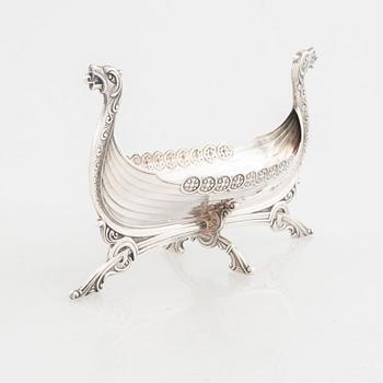 A silver bowl, Norway, 20th century.