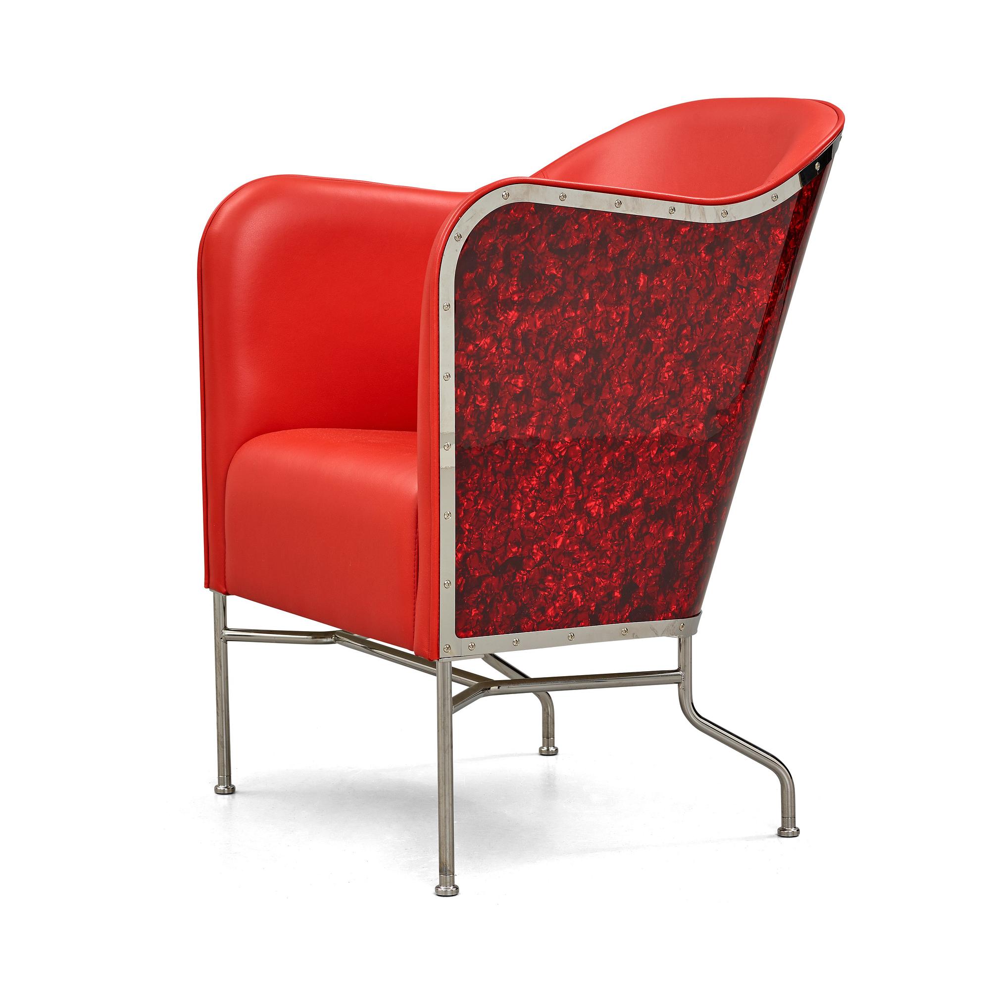 Mats Theselius, a "Star" easy chair for Källemo Sweden, 2009.