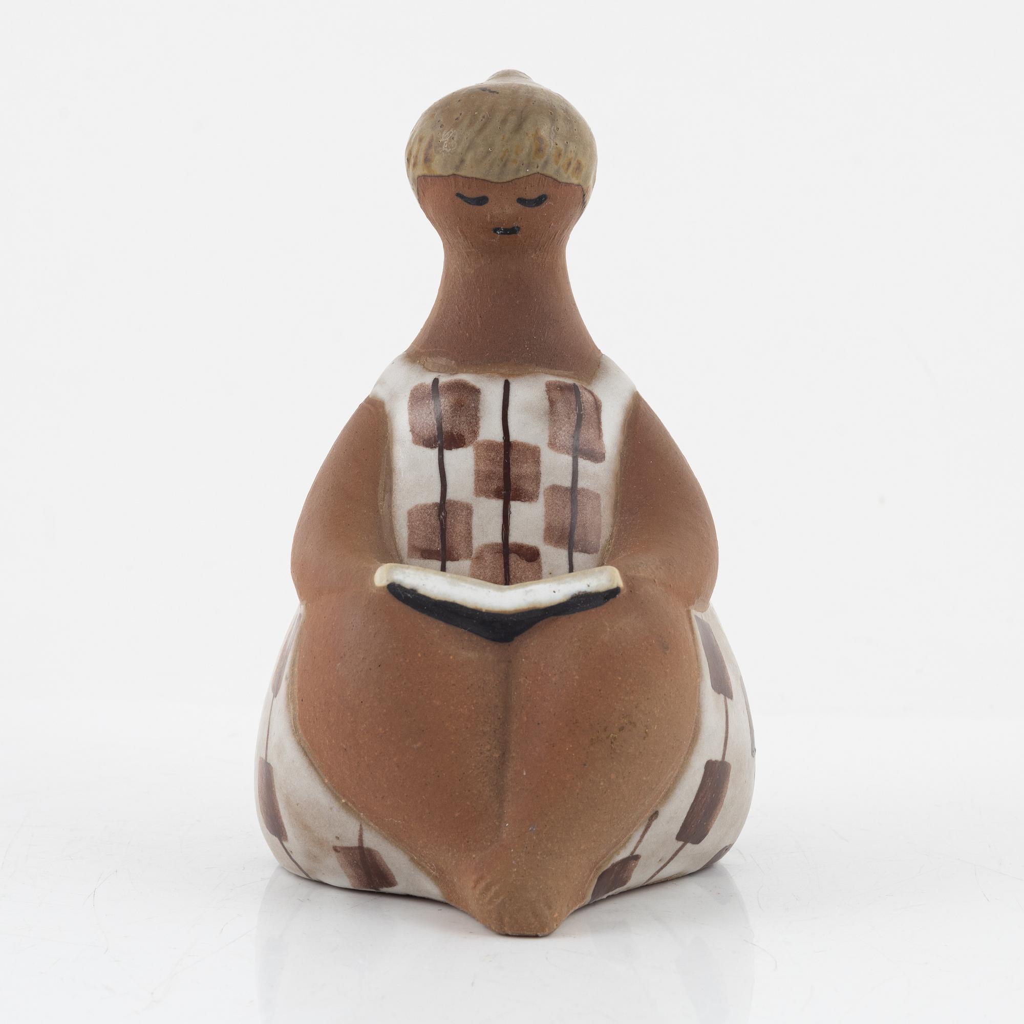Lisa Larson, figurin, "Charlotta", Gustavsberg.