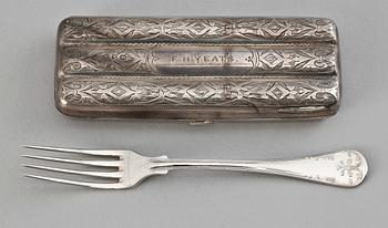 PARTI SILVER, 22 delar, 1900-tal. Tot vikt ca 700 gram.