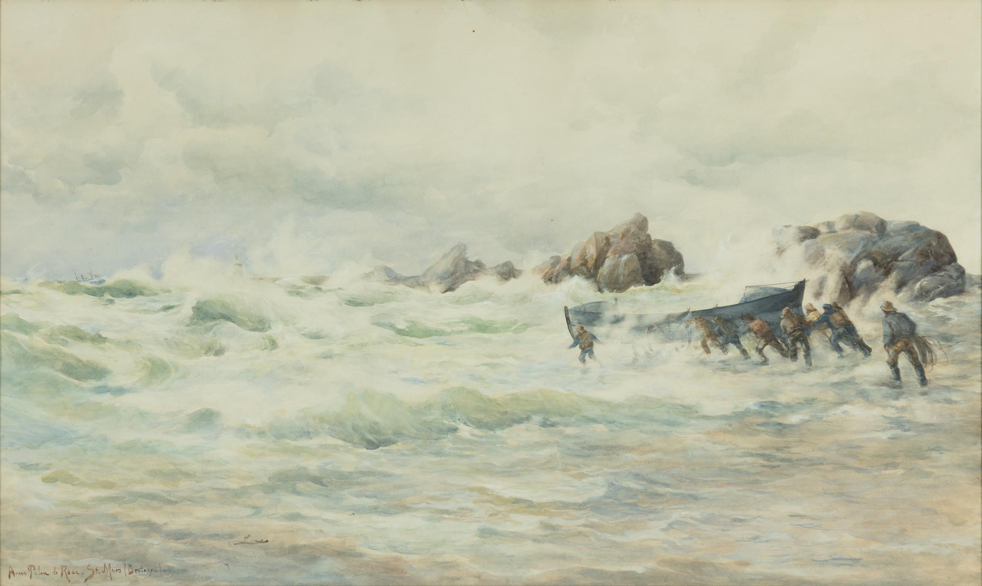 Anna Palm de Rosa, Fiskare, Saint-Marc, Bretagne.