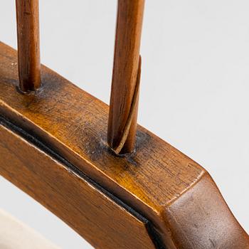 Ten mahogany chairs, Indonesia, late 20th Century.
