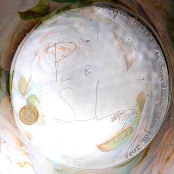 Per B. Sundberg, a "Fabula" glass vase, Orrefors, Sweden 2000.