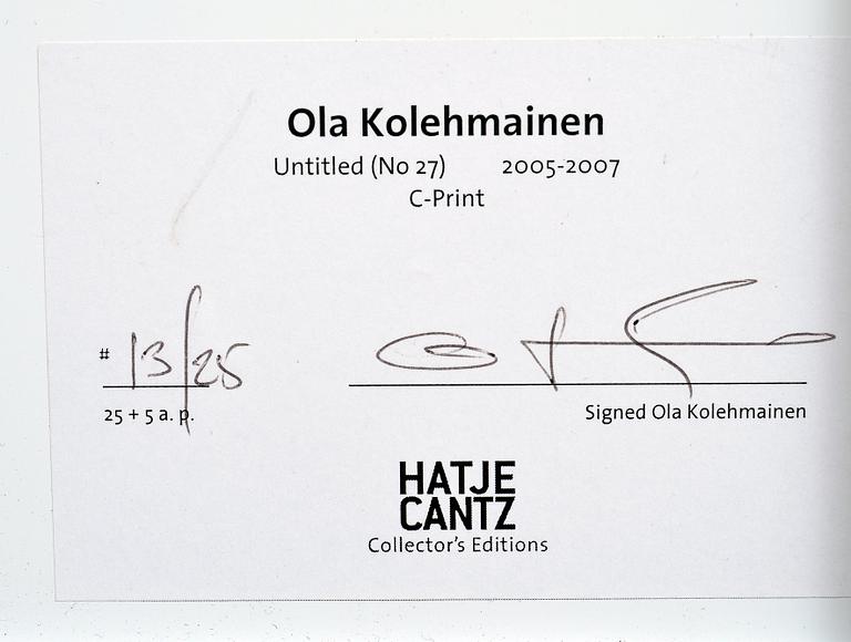 Ola Kolehmainen, "UNTITLED, no. 27".