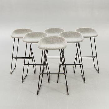 Hee Welling, HAY, bar stools, 6 pcs, "AA39".