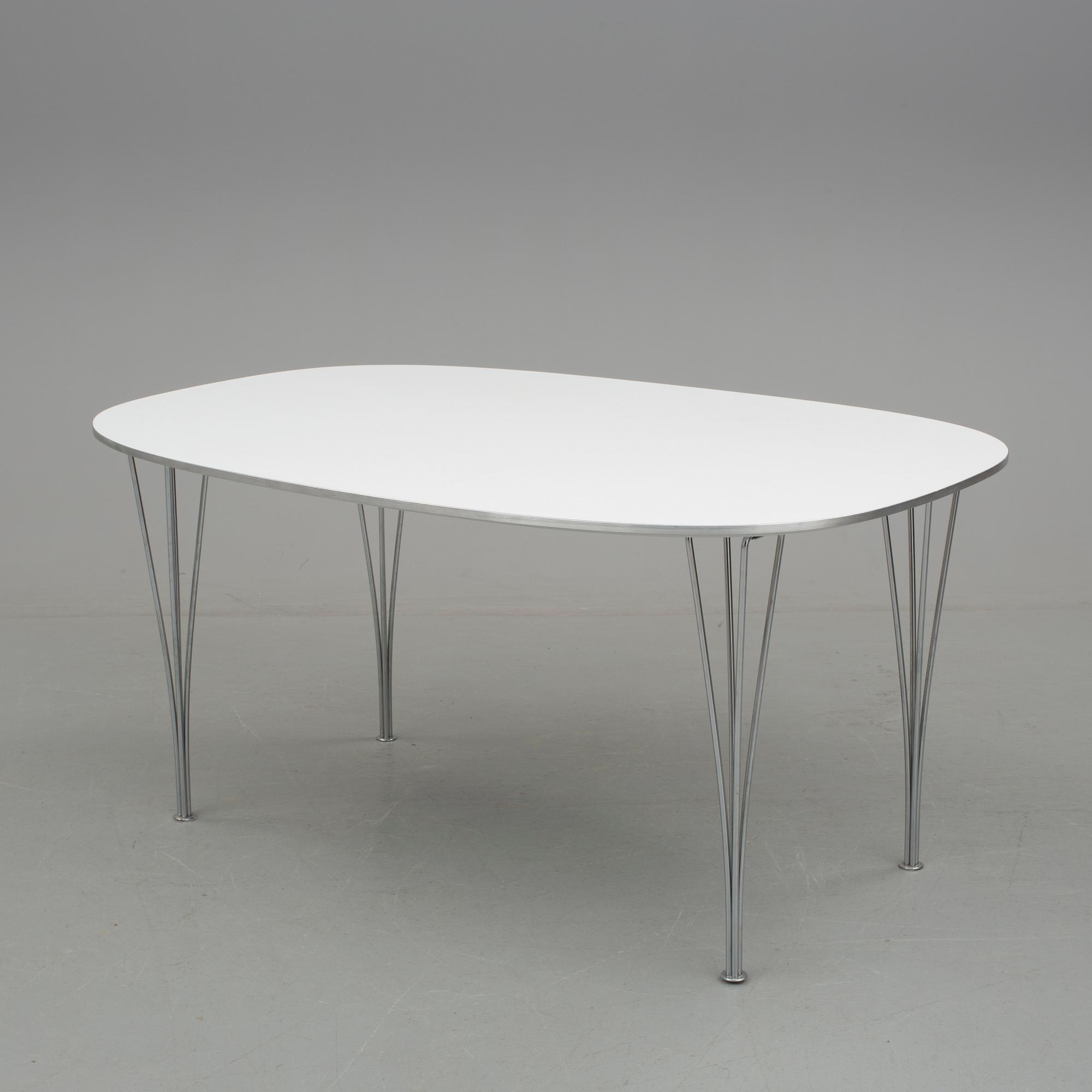 MATBORD, Superellips. Piet Hein och Bruno Mathsson för Fritz Hansen, 1978.