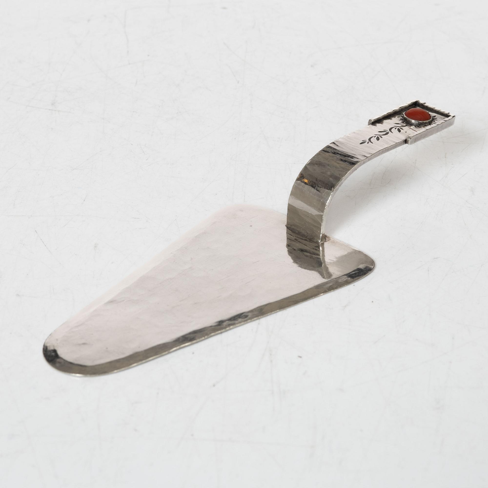 Bordstillbehör, 3 delar, silver, Richter von Berchem, Tyskland, 1920-tal.