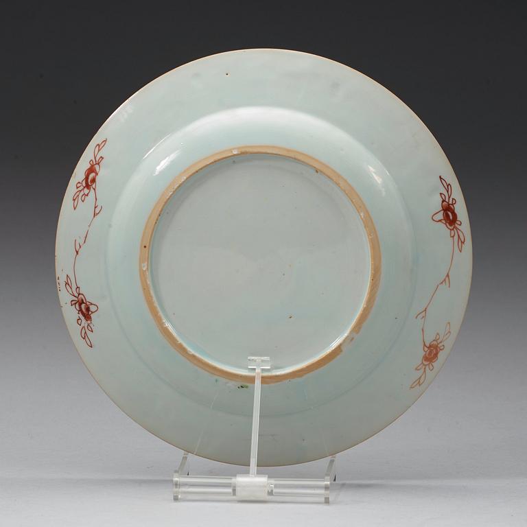 A set of six famille rose dishes, Qing dynasty, Qianlong (1736-95).