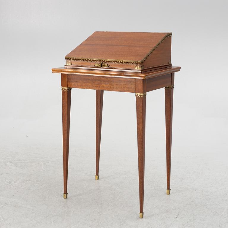A standing desk, around 1900.