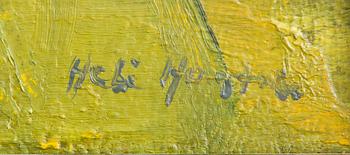 Heli Huotala, "Yellow sky" (Gul himmel).