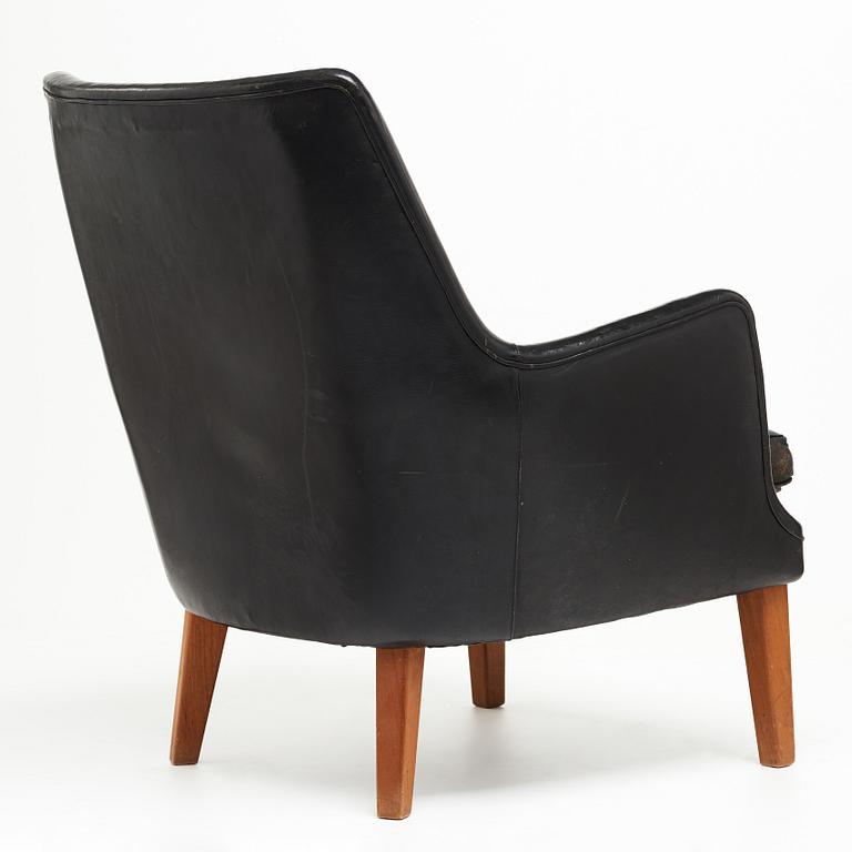 A 1950s/1960s easy chair by Arne Vodder, Ivan Schechter, Denmark.