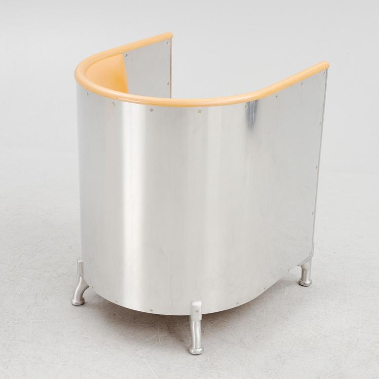 Mats Theselius, "Aluminium Chair", Källemo, designed in 1990.