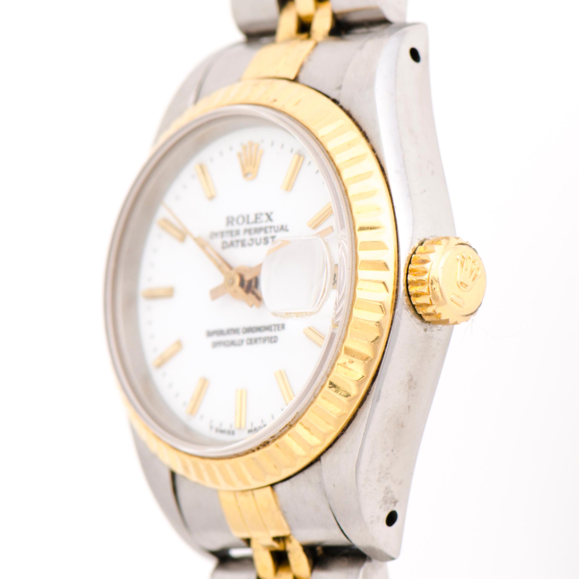 ROLEX, Datejust, wristwatch, 26 mm.