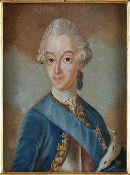 Lars Henning Boman, attributed to, "Gustav III" (1746-1792).