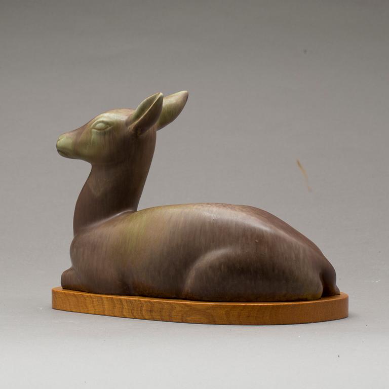 FIGURIN, stengods, Gunnar Nylund, Rörstrand.