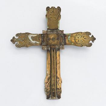 A 17th century procession crucifix.