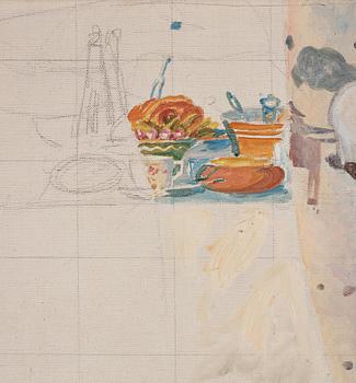 Carl Larsson, Martina med matkorgen (studie till "Frukost i det gröna").