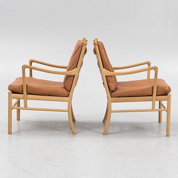 Ole Wanscher, fåtöljer, ett par, "Colonial Chair OW 149", Carl Hansen & Son, Danmark.