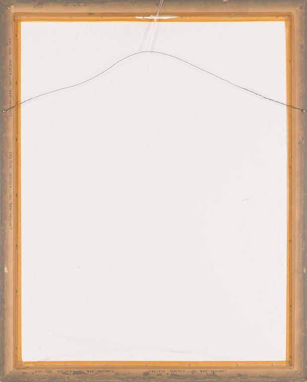 Sami Rinne, mixed media, signed and dated -03.