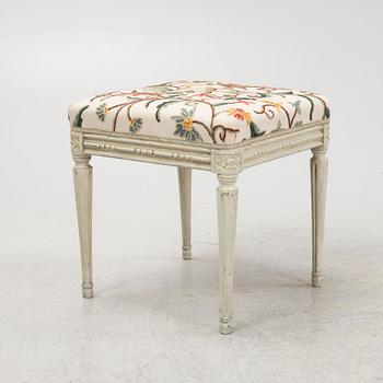 A Swedish Gustavian Footstool, circa 1800.