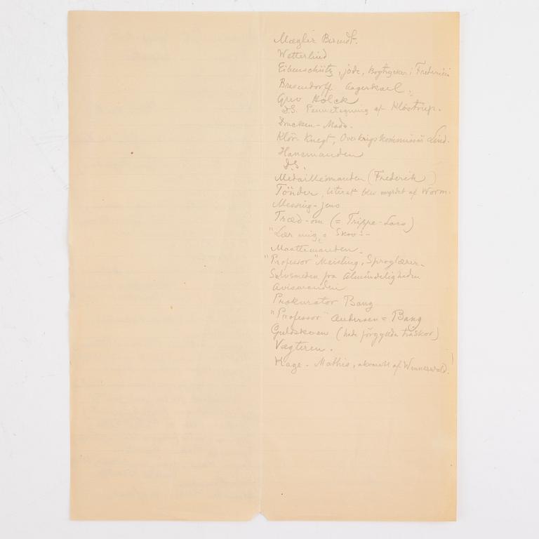 Jens Christian Deichmann, "Gamle Bekjendte Kjöbenhavn".