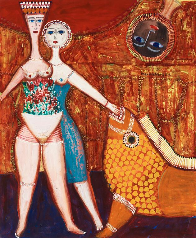 Max Walter Svanberg, Figurkomposition.