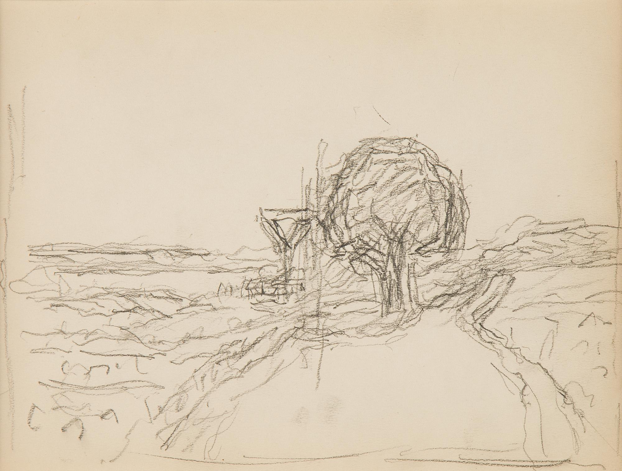 Carl Kylberg, pencil drawing.