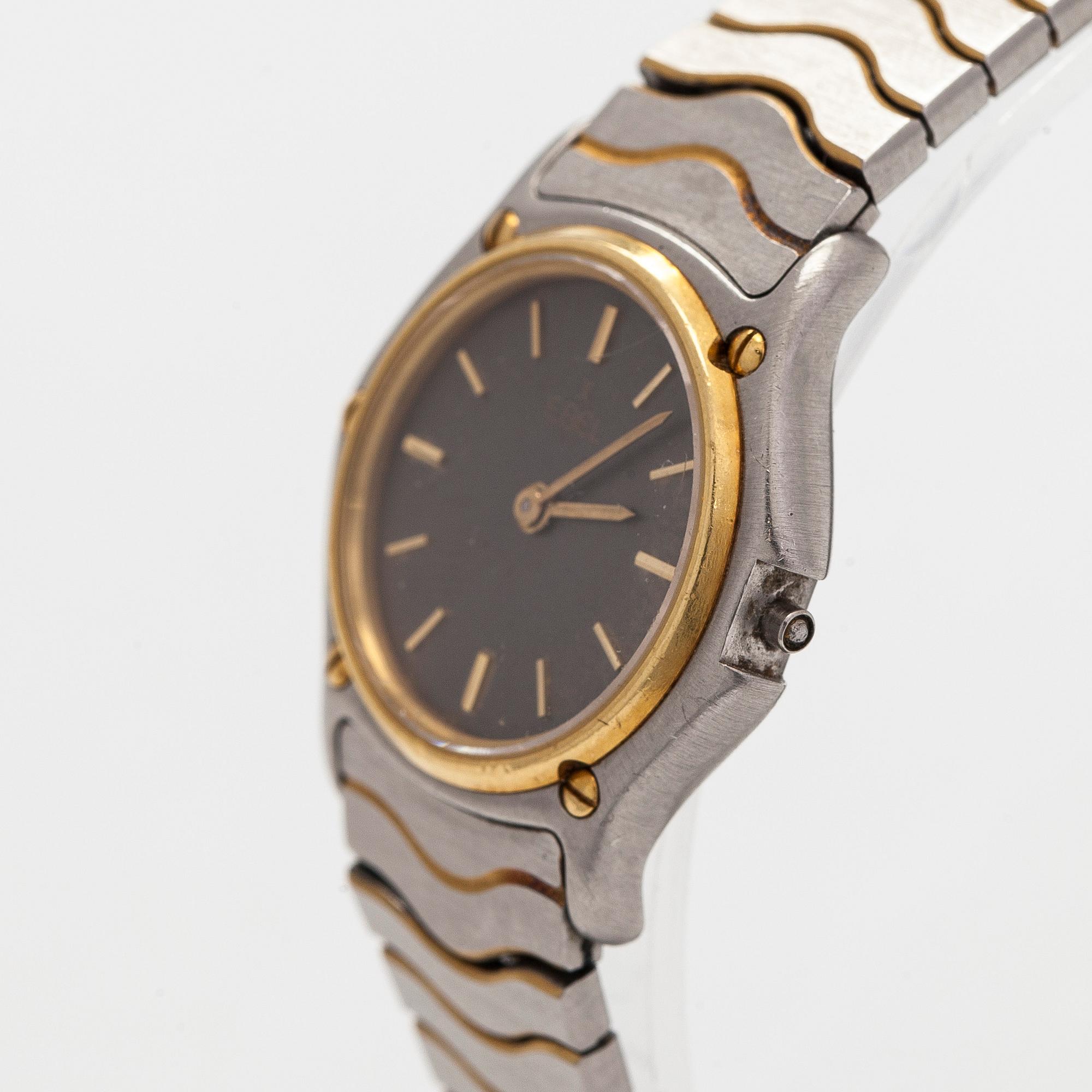 Ebel, Sport Classic, wristwatch, 23 mm, steel, quartz.