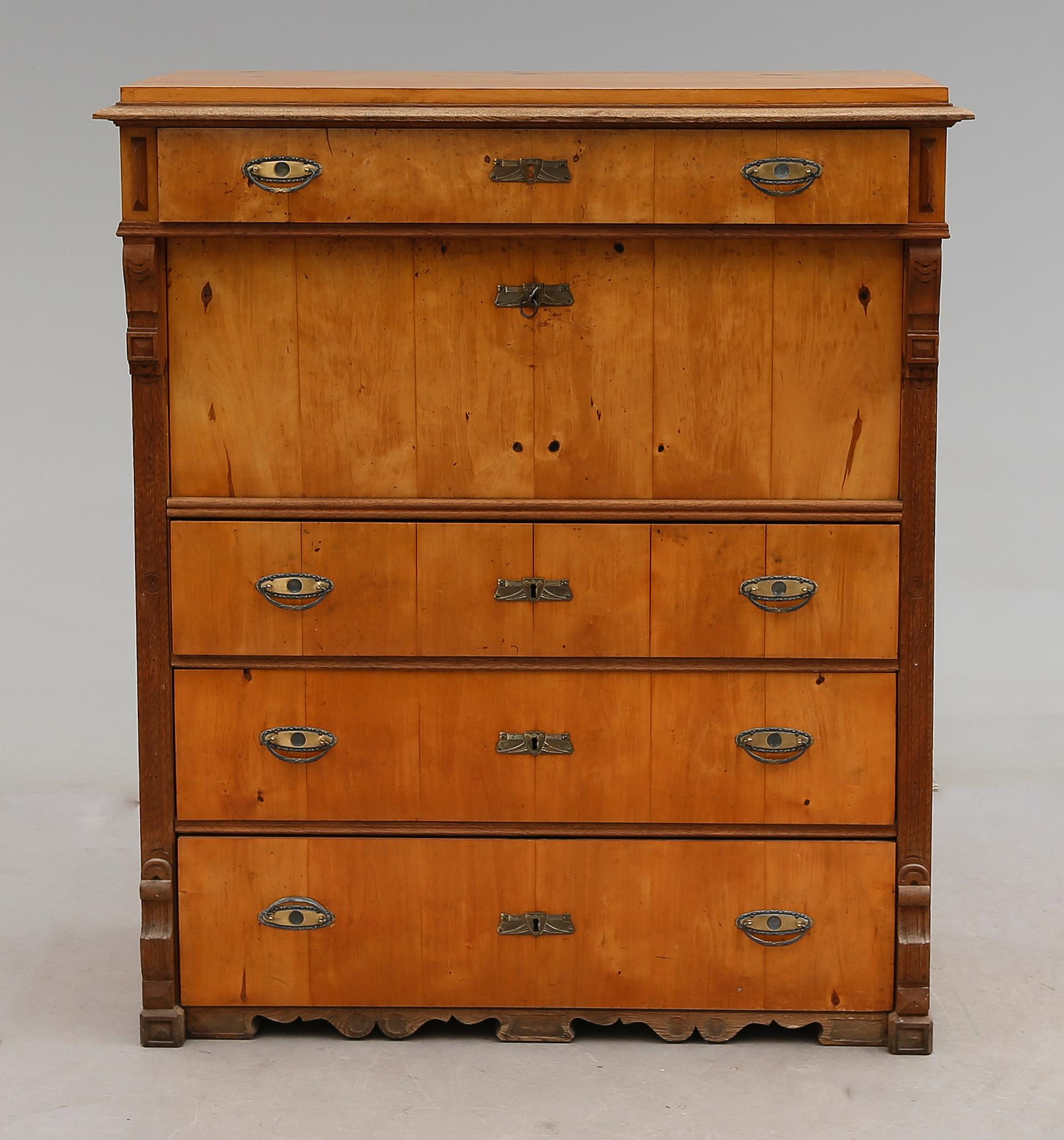 CHIFFONJÉ, 1800-talets senare del.